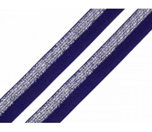 Falzgummi Breite 17 mm mit Lurex